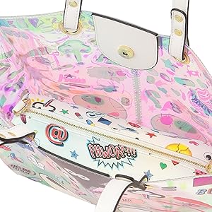 EYE THEME 目デザイン バッグ Amazon | [アイテーマ] バーキン EYE-Bag レディース オーロラ